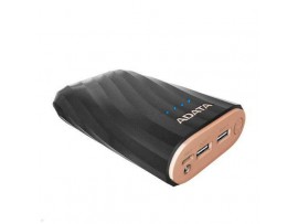ADATA P10050C Black Power Bank 10050mAh Dual USB 2.4A Charger Portable Battery
