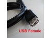 2x pcs Brand NEW High Quality 1M 3ft USB A Male to Female Extension Cable Cord