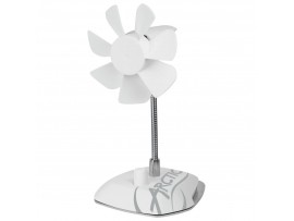 NEW Arctic Breeze White USB Table Cooling Fan Desktop Laptop ABACO-BRZWH01-BL