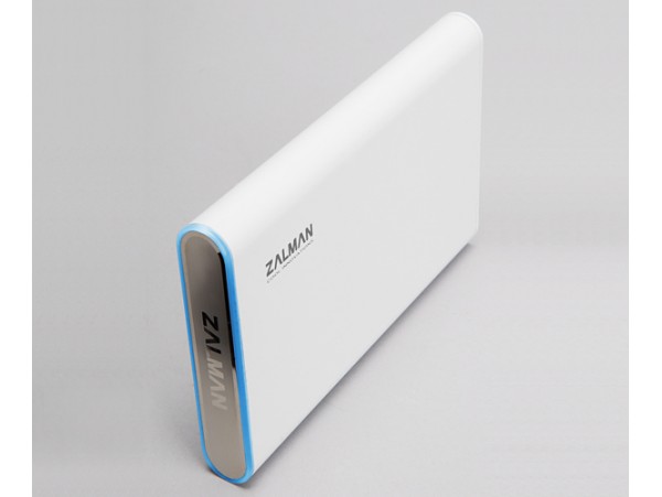 ZALMAN ZM-HE250 U3 External 2.5" SATA HDD/SSD Case WHITE USB 3.0 Aluminum Pouch