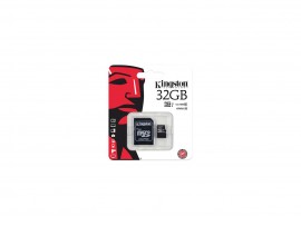 NEW Kingston 32GB MicroSDHC UHS-I/U1 Class 10 Memory Card Adapter SDC10G2/32GB