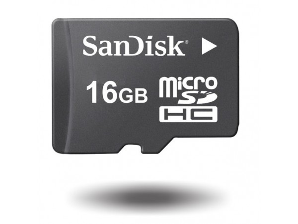 SanDisk 16GB microSDHC Flash MEMORY SD Card Class 4 SDSDQM-016G-B3