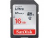 SANDISK Ultra 16GB UHS-I Flash MEMORY SD CARD Class 10 SDSDUNC-016G-G