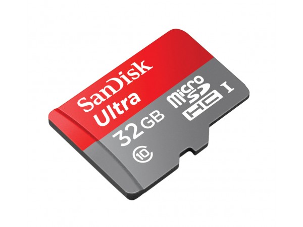 SANDISK 32GB Ultra microSD SDHC CLASS 10 MEMORY CARD Adapter SDSQUNC-032G-GN6MA