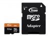 Team 32GB microSDHC UHS-I/U1 Class 10 Memory Card Flash Drive Adapter Micro-SD