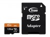 NEW Team MicroSD 128GB XC UHS-I/U1 Class 10 Memory Card Adapter TUSDX128GUHS03