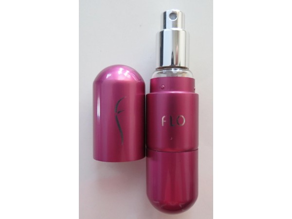 NEW Flo Refillable Fragrance Atomiser Travel Perfume Bottle HOT PINK 6ml 0.2oz