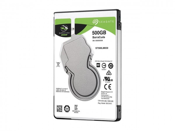 Seagate BarraCuda 500GB HDD 5400RPM 128MB Cache 2.5" SATA3 ST500LM030 Hard Drive