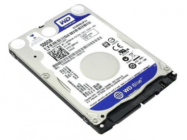 NEW WD Blue 500GB 5400RPM 16MB Cache SATA3 HDD 2.5" WD5000LPCX Laptop Hard Drive