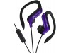 JVC HA-EBR80 Blue In-Ear Clip Sport Headphones Headset Mic/Remote Android iPhone iPod