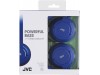 JVC HA-S180 Blue Colorful On-Ear Headphones Headset Powerful Bass iPhone iPod Android
