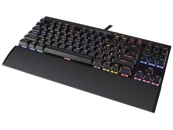 Corsair K65 LUX RGB Compact Mechanical Gaming Keyboard Cherry MX Red USB Wired