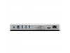 STLAB U-910 Laptop Docking Station USB 3.0 HDMI DVI LAN SD Card Reader Audio