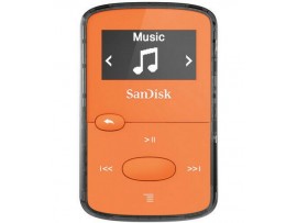 NEW SanDisk Sansa Clip Jam 8GB ORANGE MP3 Player FM Radio Music USB MicroSD Slot