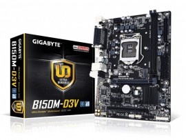 Gigabyte GA-B150M-D3V Motherboard CPU i3 i5 i7 LGA1151 Intel DDR4 DVI VGA PS/2