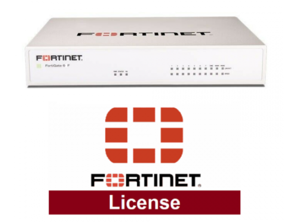 Fortinet FortiGate FG-61F Network Firewall + 1 Year License 24x7 FortiCare UTM