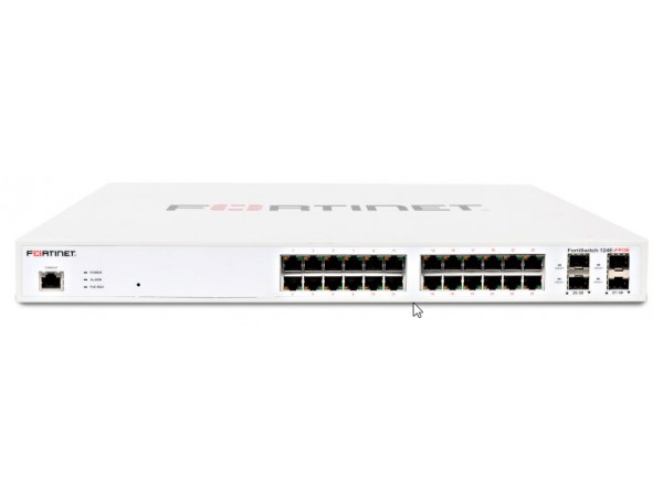 Fortinet FortiSwitch FS-124E-FPOE Network Security 24xGE RJ45 port Switch 4xSFP