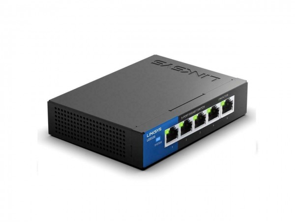 NEW LINKSYS LGS105 5-Port Business Desktop Gigabit Ethernet Switch LAN 1000Mbps