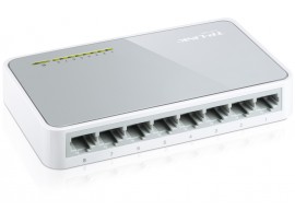 NEW TP-LINK TL-SF1008D 8-Port 10/100Mbps LAN RJ45 Desktop Switch Green Ethernet