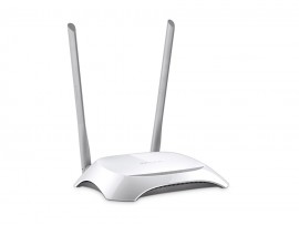 TP-LINK TL-WR840N 300Mbps Wireless N WiFi Speed Router LAN PORT 2xAntenna IP QoS