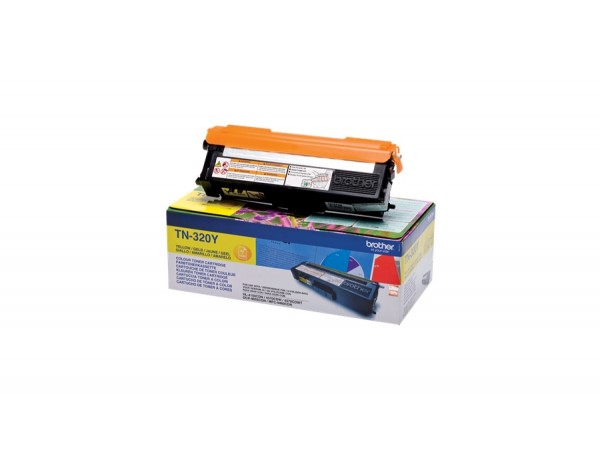 NEW Genuine Brother TN-320Y Yellow Toner Cartridge Printer 4150 9270 9970 9055