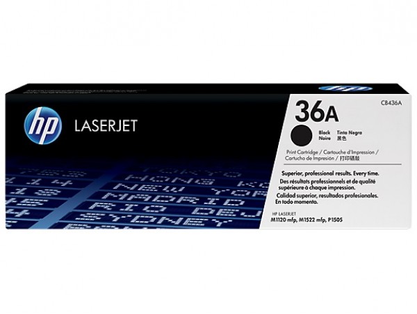 NEW Genuine HP 36A Black CB436A Toner Cartridge LaserJet M1120 M1522 P1505