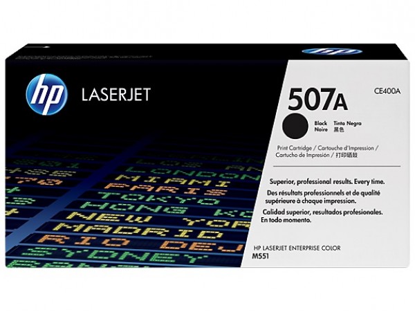 NEW Genuine HP 507A Black CE400A Toner Cartridge LaserJet color MFP M575 M551