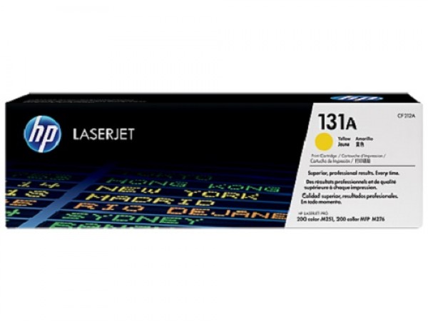 NEW Genuine HP 131A Yellow CF212A Toner Cartridge LaserJet Pro 200 M251 M276