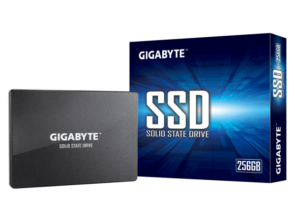 NEW Gigabyte SSD 256GB 2.5" SATA3 NAND Flash Solid State Drive GP-GSTFS31256GTND