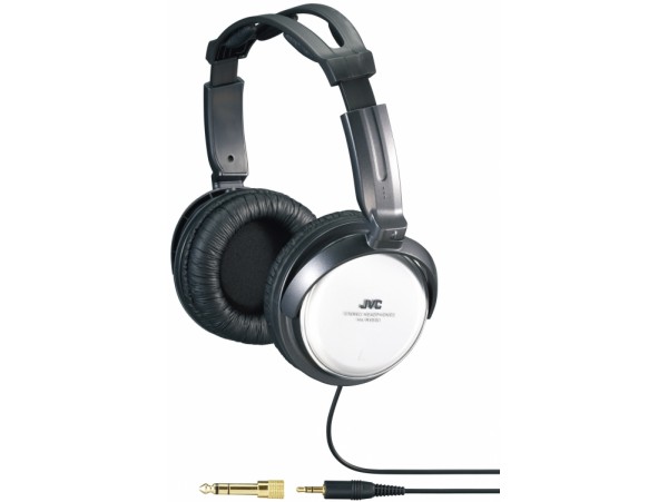 JVC HARX500 Black/Silver Full Size Stereo Headband Headphones Music MP3 3.5mm