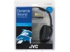 JVC HARX500 Black/Silver Full Size Stereo Headband Headphones Music MP3 3.5mm