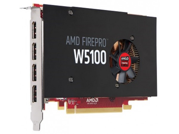 AMD FirePro W5100 4GB GDDR5 Professional Graphic Video Card Workstation 4xMiniDP