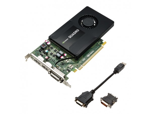 PNY NVIDIA Quadro K2200 4G DDR5 PCI-E Video Card Graphic CUDA Cores Dual DVI DP