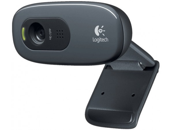Logitech C270 HD 720p 3MP video calling WebCam Built-in Micphone USB PC Skype