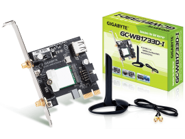 Gigabyte GC-WB1733D-I WiFi Adapter Intel Wireless-AC 9260 PCI-E Antenna BLUETOOT