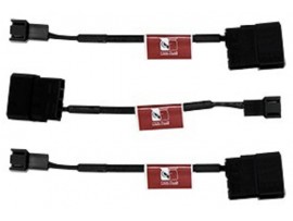 NEW Noctua NA-SAC1 3-PIN To Molex 4-pin connector Adapter Cable Fan 3-pcs Set