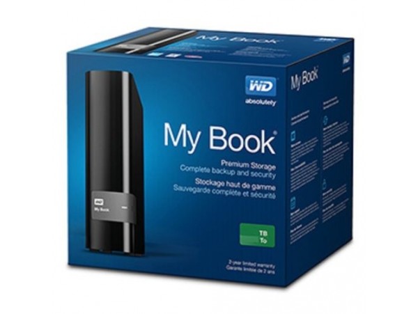Western Digital WD My Book 2TB USB 3.0 External Hard Drive 3.5" WDBFJK0020HBK