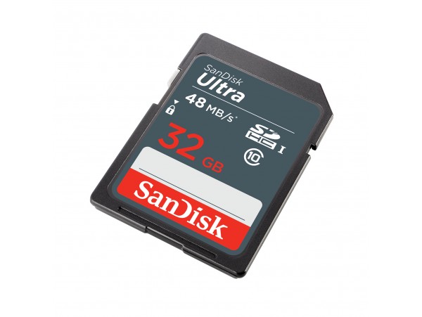 SANDISK Ultra 32GB UHS-I Flash MEMORY SD CARD Class 10 SDSDUNB-032G-G