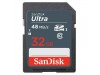 SANDISK Ultra 32GB UHS-I Flash MEMORY SD CARD Class 10 SDSDUNB-032G-G