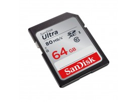 SANDISK Ultra 64GB UHS-I Flash MEMORY SD CARD Class 10 SDSDUNC-064G-G