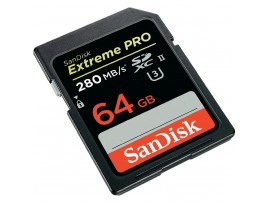 SANDISK EXTREME PRO 64GB SDHC/SDXC UHS-II Flash MEMORY CARD 4K SDSDXPB-064G-G