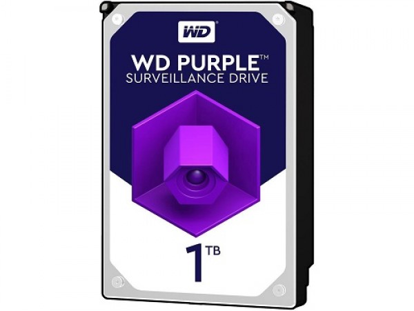 WD Purple WD10PURZ 1TB SATA3 HDD 3.5" 5400RPM 64MB Cache Surveillance Hard Drive