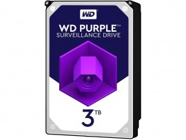 Western Digital WD Purple HDD 3TB 64MB 5400RPM SATA3 3.5" WD30PURZ Hard Drive