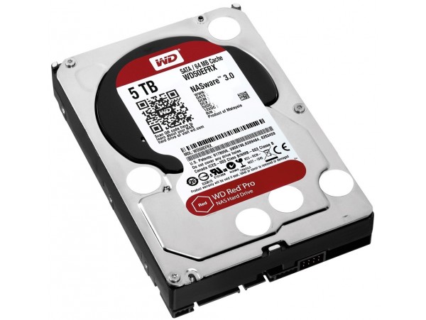 WD Red WD50EFRX 5TB IntelliPower 64MB Cache HDD SATA3 3.5 NAS Network Hard Drive