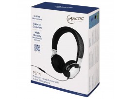 NEW Arctic P614 On-Ear Studio Headphones Microphone Music Player MP3 Smartphone