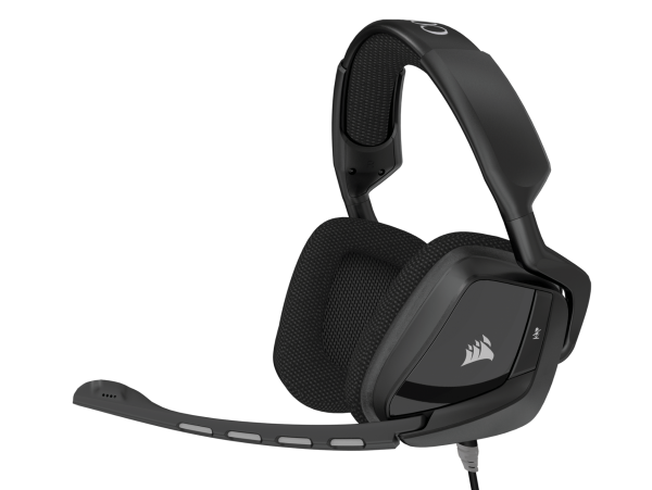 Corsair VOID Surround Hybrid Stereo Gaming Headset Dolby 7.1 USB Adapter PC PS4