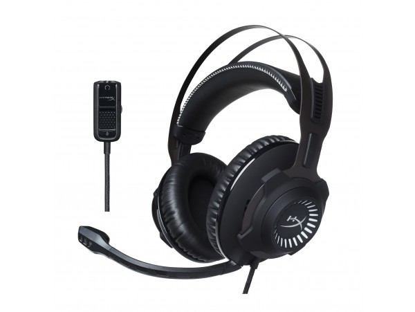 Kingston HyperX Cloud Revolver Gaming Headset Gun Metel Surround 7.1 microphone