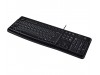 Logitech K120 Keyboard USB Black English Hebrew Quiet typing Keypad PC Computer