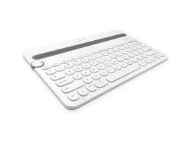 Logitech K480 White MULTI-DEVICE KEYBOARD English Hebrew BT iPad iPhone Android