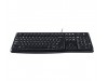 Logitech MK120 Keyboard Mouse Set USB WIRED English Hebrew Keypad PC Computer